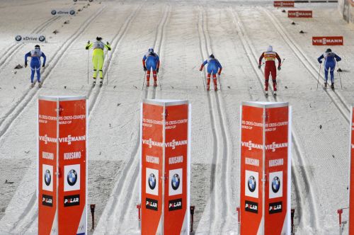 Coppa del Mondo di sci di fondo.
