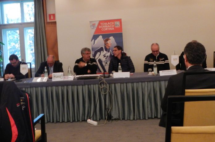 Conferenza di presentazione del Tour de SKi tra Dobbiaco e Cortina