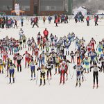 Partenza della categoria Ragazzi, al Trofeo Topolino 2014.