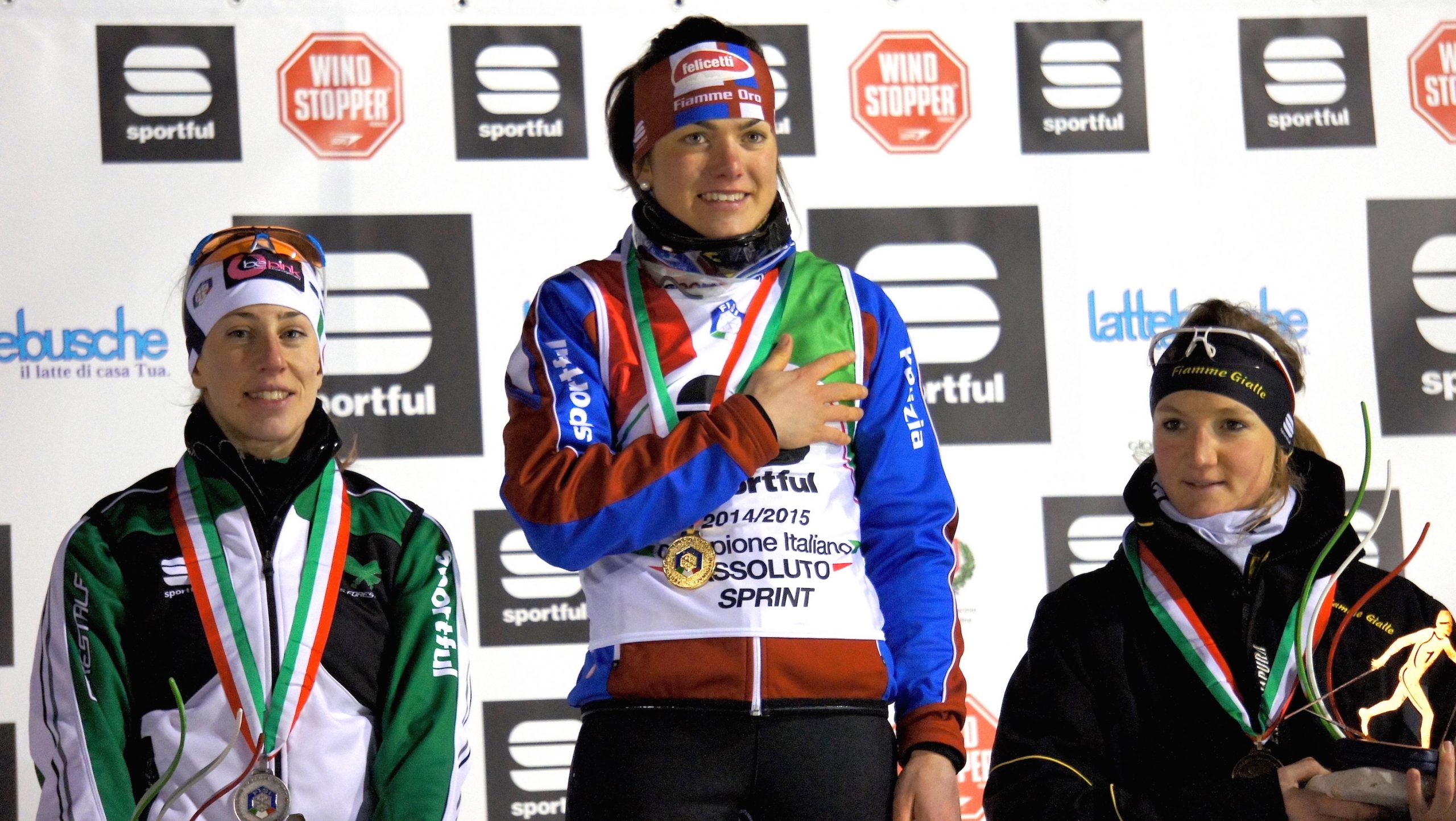 Giulia Stuerz vince i Campionati Italiani Sprint. Anche De Martin e Scardoni sul podio.