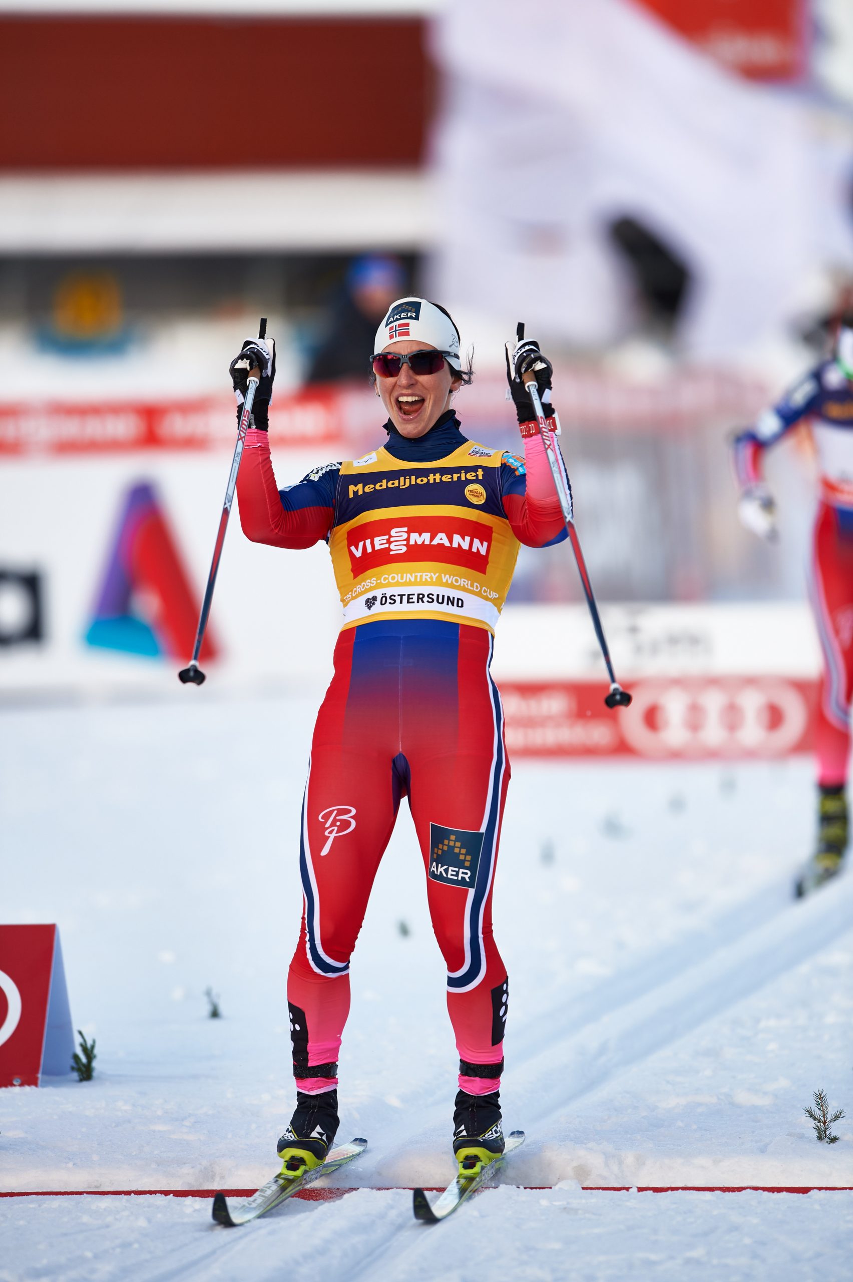 Marit Bjorgen vince la Sprint di Oestersund (SWE). (Photo: Nordicfocus)