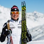 Debora Agreiter, atleta azzurra della Nazionale di sci di fondo.