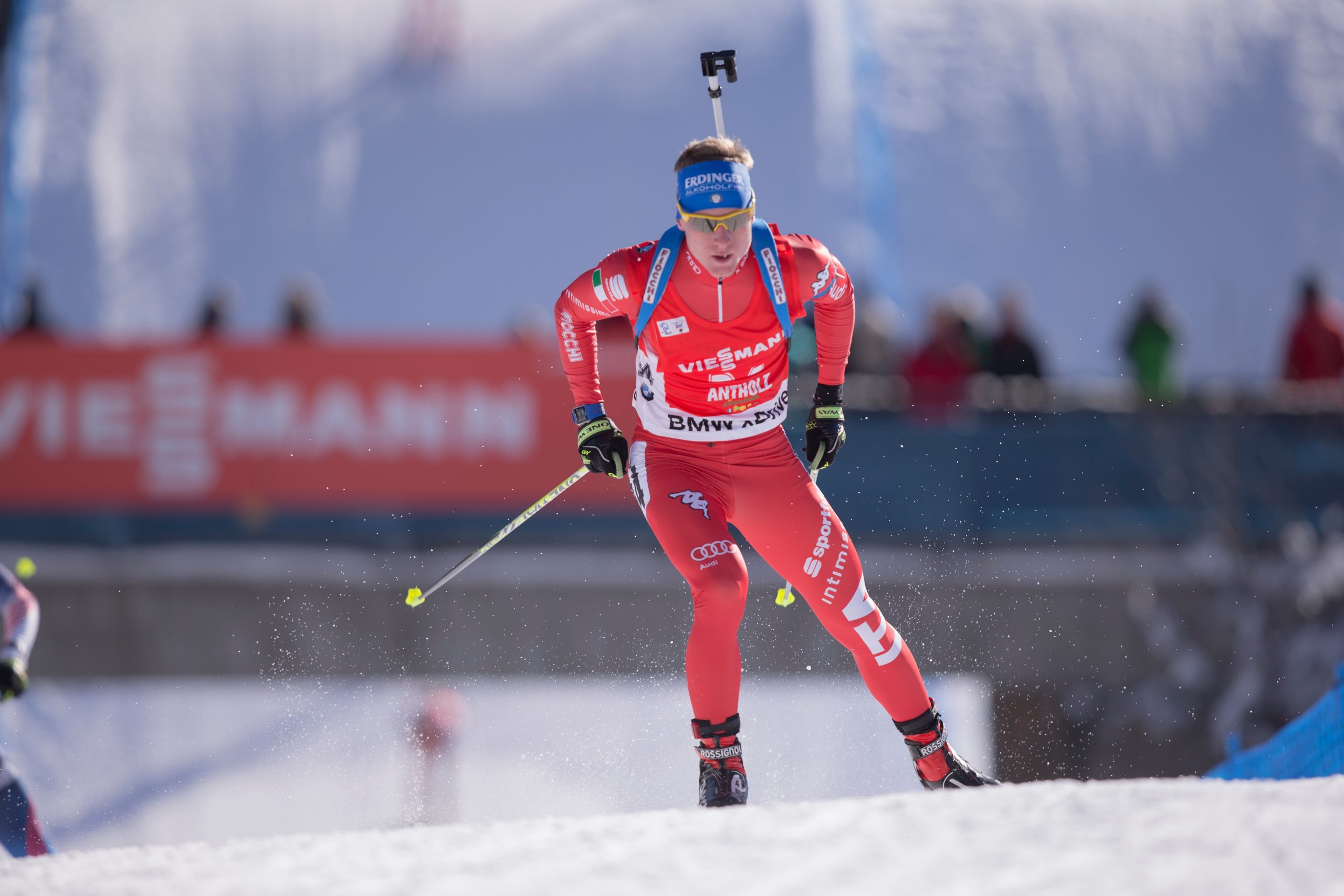 Lukas Hofer, atleta della Nazionale azzurra di Biathlon. (Photo: NordicFocus)