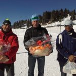 Concorrenti al 19° Trofeo Euganeo a Passo Coe di Folgaria (TN).