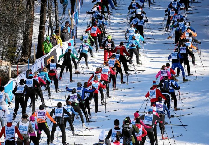 Engadin Skimarathon 2015.