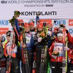 IBU world championships biathlon, relay mixed, Kontiolahti (FIN)