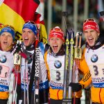 IBU world championships biathlon, relay men, Kontiolahti (FIN)