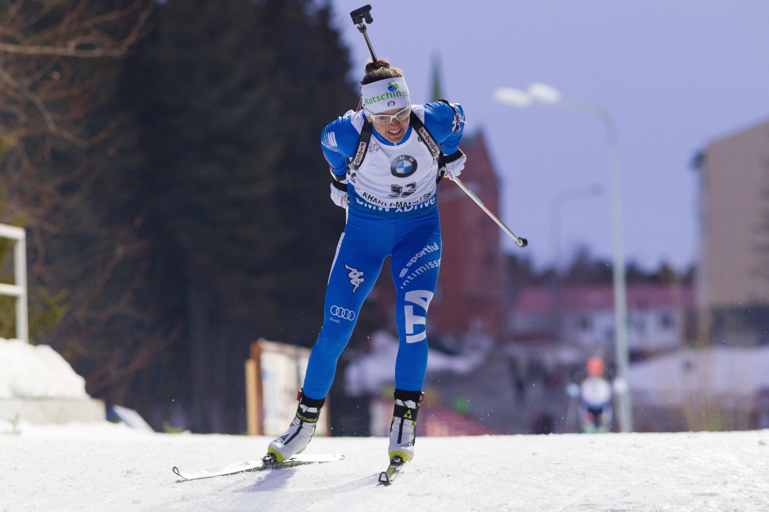 Il bronzo mondiale Karin Oberhofer, settima nella sprint di Khanti Mansiysk (NordicFocus)