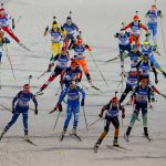 IBU world championships biathlon, relay women, Kontiolahti (FIN)