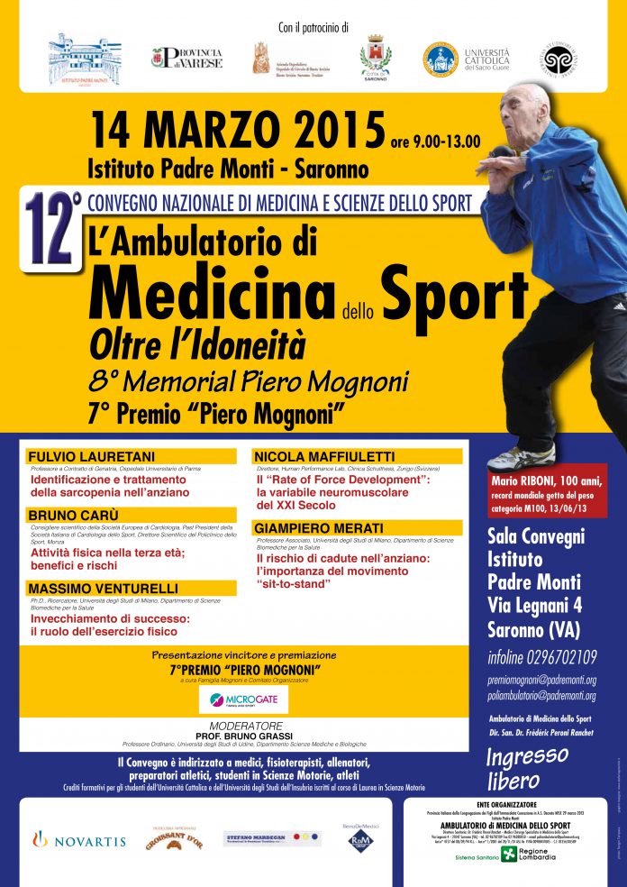 12° Convegno Nazionale di Medicina dello Sport