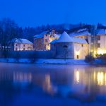 Castle Otočec in winter