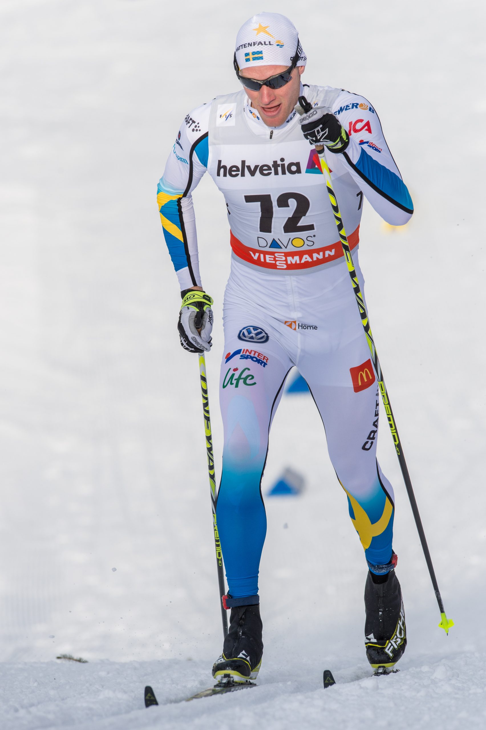 FIS world cup cross-country, 15km men, Davos (SUI)