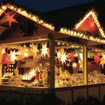 Verkaufsstand am Weihnachtsmarkt