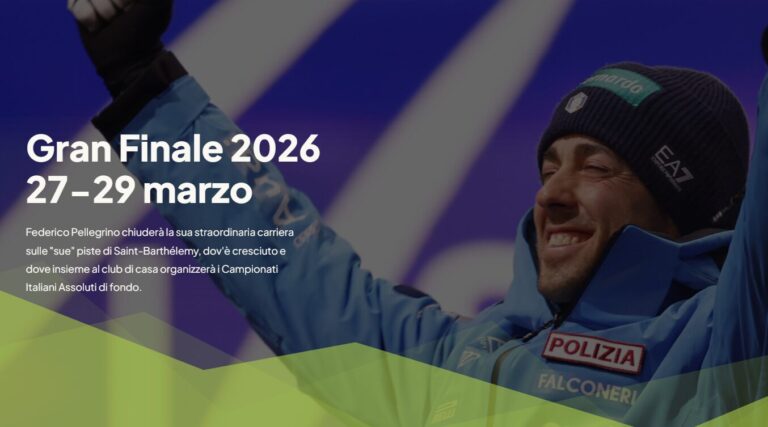 LAST DANCE DI CHICCO PELLEGRINO AI CAMPIONATI ITALIANI DI SCI DI FONDO … IN CASA